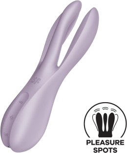 Кліторальний вібратор Satisfyer Threesome 2 Violet 