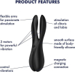 Кліторальний вібратор Satisfyer Threesome 2 Black Кліторальний вібратор Satisfyer Threesome 2 Black - фото №6