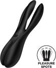 Кліторальний вібратор Satisfyer Threesome 2 Black Кліторальний вібратор Satisfyer Threesome 2 Black - фото №1