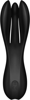 Кліторальний вібратор Satisfyer Threesome 2 Black - - фото №2