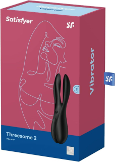 Кліторальний вібратор Satisfyer Threesome 2 Black - - фото №7