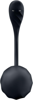 Віброяйце Satisfyer Ribbed Petal Connect App Black - - фото №4