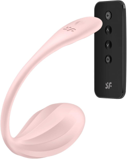 Віброяйце Satisfyer Ribbed Petal Connect App Rose - - фото №2