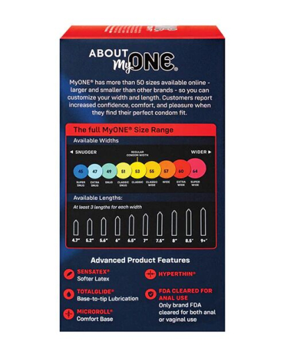 Презервативи MyONE Super Wide 10 шт, картонна коробка №2