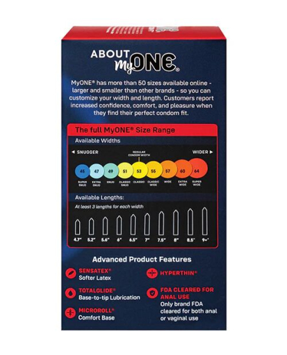 Презервативи MyONE Super Wide & Long 10 шт, картонна коробка - фото №2