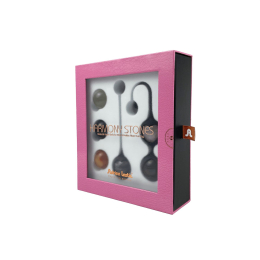 Вагінальні кульки Adrien Lastic Harmony Stones - - фото №10