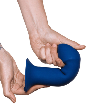 Дилдо Adrien Lastic Hitsens 1 - 7 inch Blue - фото №5