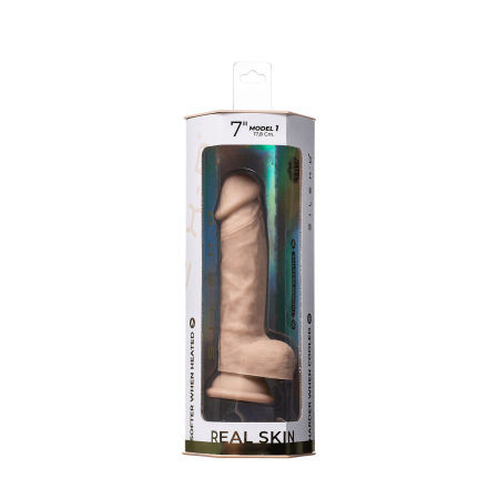 Фалоімітатор SilexD Johnny Real Skin Flesh (7in MODEL 1) - фото №6