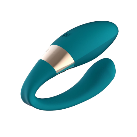 Вібратор для пар LELO Tiani Duo Ocean Blue, 2 мотори, пульт ДК - фото №2