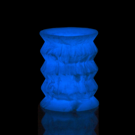 Мастурбатор ADDICTION Silicone Reversible Stroker – Glow in the Dark - фото №9