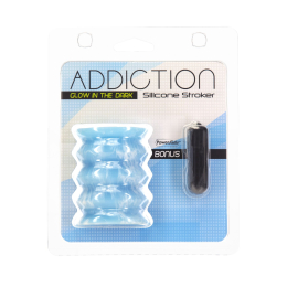 Мастурбатор ADDICTION Silicone Reversible Stroker – Glow in the Dark - - фото №10