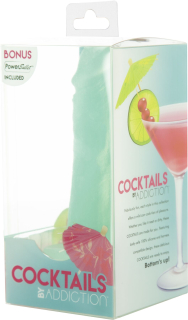 Фалоімітатор на присосці Cocktails by Addiction – Mint Mojito - - фото №6