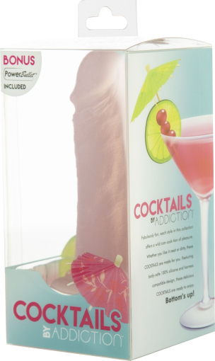 Фалоімітатор на присосці Cocktails by Addiction – Peach Bellini - фото №6