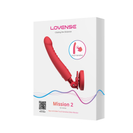Дилдо з вібрацією Lovense Mission 2 Vibrating suction cup dildo - - фото №5