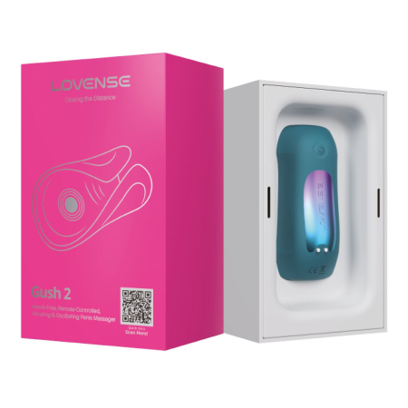 Смарт-вібромастурбатор для головки члена Lovense Gush2 - фото №8