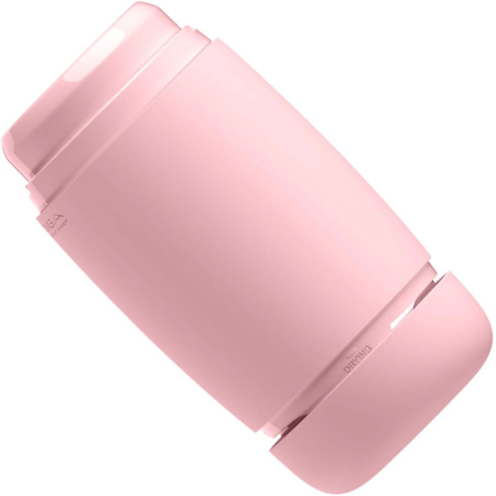 Мастурбатор TENGA PUFFY Strawberry Pink, ультрам’який матеріал, багаторазовий, наскрізний - фото №2