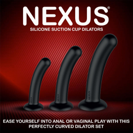 Набір дилдо Nexus Dilating Set (17см, 15см, 12,5см) - - фото №7