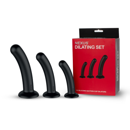 Набір дилдо Nexus Dilating Set (17см, 15см, 12,5см) - фото №6