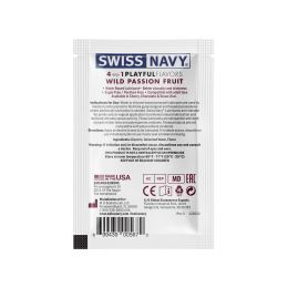 Пробник Swiss Navy 4 in 1 Wild Passion Fruit 5 мл - - фото №2