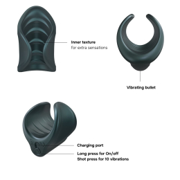 Мастурбатор Manwan STARTER, чудово для пар, регулювання тиску, вібромінет - - фото №2