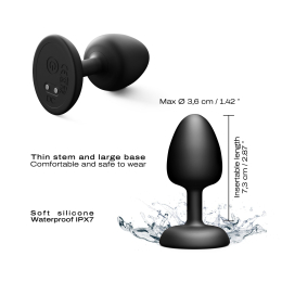 Анальна вібропробка Dorcel GEISHA PLUG INFINITE M - - фото №3