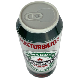 Мастурбатор-вагіна Alive Heineken Vagina II у вигляді банки пива - - фото №6