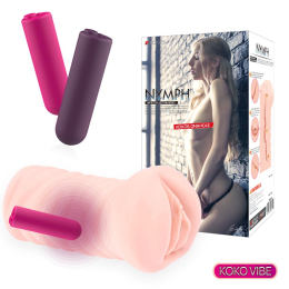 Мастурбатор-вагіна Kokos Nymph Vibe - - фото №3