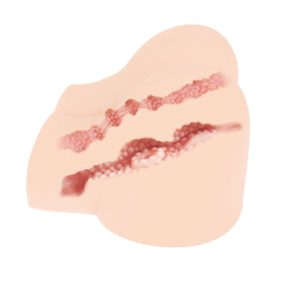 Мастурбатор Kokos OLIVIA SAY два входи: вагіна і попка - - фото №2