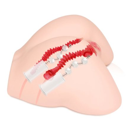 Мастурбатор Kokos 001 Adel ONAHOLE Real Hips 2WayPlus з функцією масажу та вібрацією - фото №5