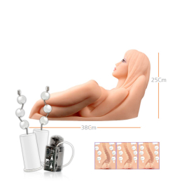 Мастурбатор Kokos Hera 3 2WayPlus з функцією масажу та вібрацією - - фото №6