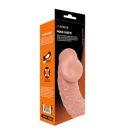 Насадка на член Kokos Penis Sleeve PS 001 L - - фото №3