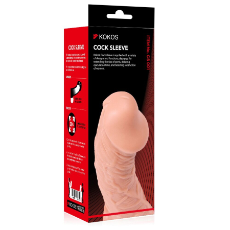 Насадка на член Kokos Cock Sleeve CS 001 L - фото №3