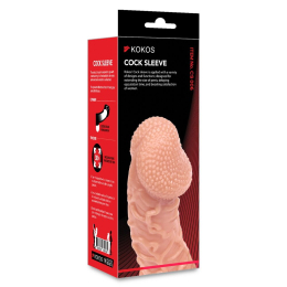 Насадка на член Kokos Cock Sleeve CS 006 M - - фото №5