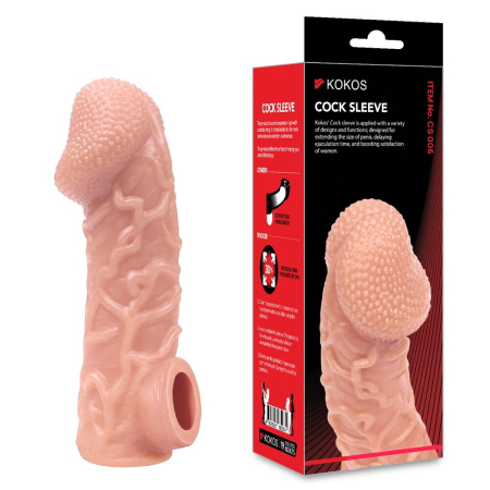 Насадка на член Kokos Cock Sleeve CS 006 L - фото №2