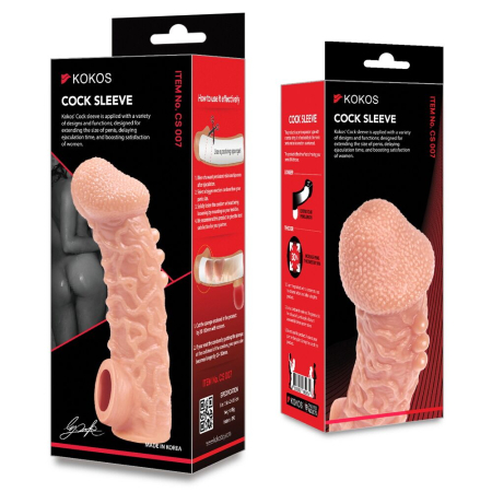 Насадка на член Kokos Cock Sleeve CS 007 L - фото №5