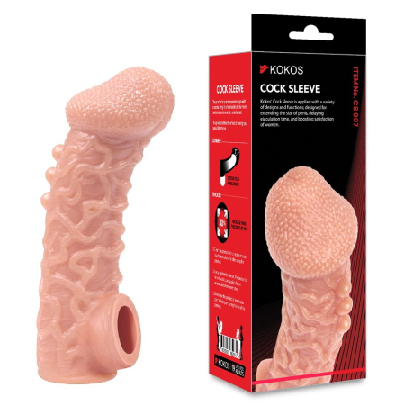 Насадка на член Kokos Cock Sleeve CS 007 L - фото №3
