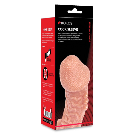 Насадка на член Kokos Cock Sleeve CS 007 L - фото №4
