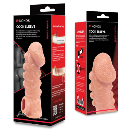 Насадка на член Kokos Cock Sleeve CS 008 M №5
