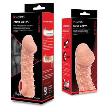 Насадка на член Kokos Cock Sleeve CS 009 M №5