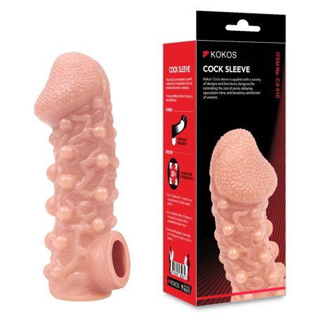 Насадка на член Kokos Cock Sleeve CS 010 L - фото №3