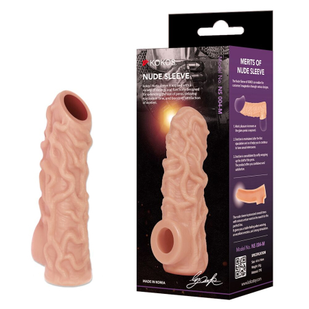 Насадка на член Kokos Nude Sleeve NS 004 M - фото №2