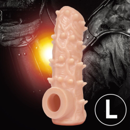 Насадка на член Kokos Nude Sleeve NS 006 L - - фото №3