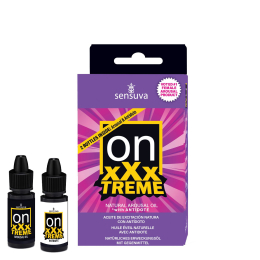 Збуджувальні краплі для клітора Sensuva On xXxTREME Arousal Oil (5 мл) with Antidote (5 мл) - фото