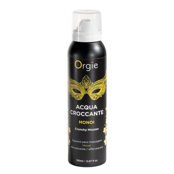 Масажна пінка Orgie – Acqua Croccante Monoi (150 мл), ефект бульбашок, що лопаються - фото
