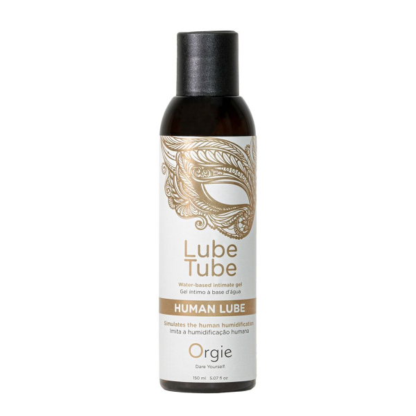 Лубрикант на водній основі Orgie Lube Tube Human Lube, 150 мл, імітація природної змазки та слини - фото