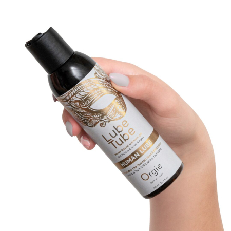 Лубрикант на водній основі Orgie Lube Tube Human Lube, 150 мл, імітація природної змазки та слини - фото №2