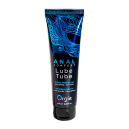 Анальна змазка Orgie Lube Tube Anal Comfort, 100 мл, водна основа, імітація силікону - фото