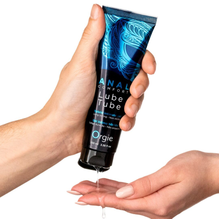 Анальна змазка Orgie Lube Tube Anal Comfort, 100 мл, водна основа, імітація силікону - фото №2