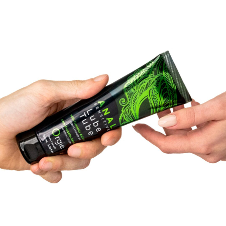 Анальна змазка Orgie Lube Tube Anal Sensitive, 100 мл, водна основа, імітація силікону - фото №2