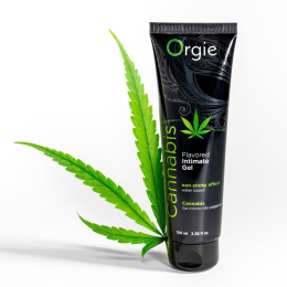 Лубрикант на водній основі Orgie Lube Tube Cannabis, 100 мл, їстівний, з олією насіння конопель - - фото №4